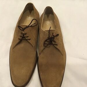Easton Men's Brown Suede Oxfords